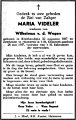 Videler, Maria 22.08.1867